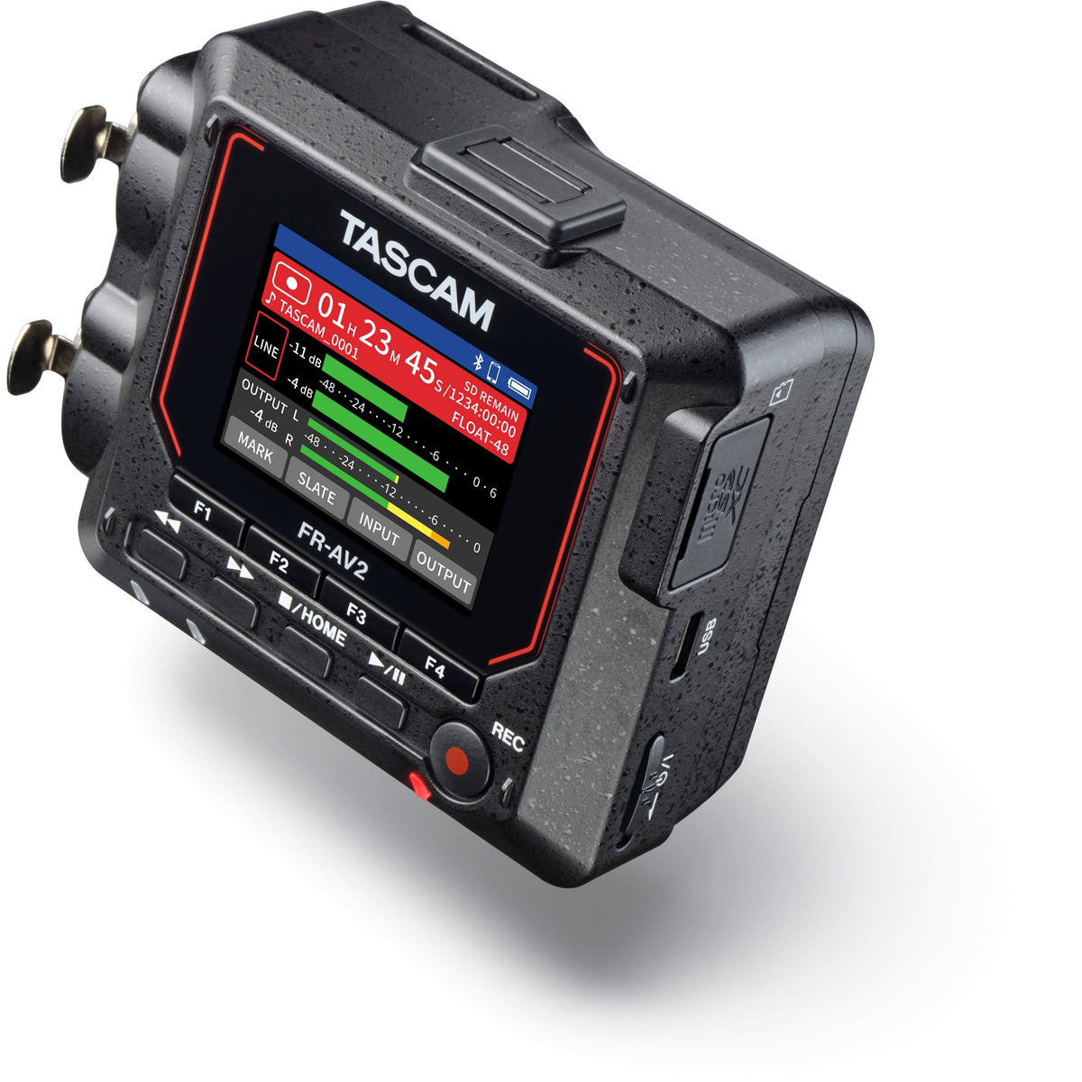 Tascam FR-AV2 32 Bit Float Recorder / Timecode Generator - View 7 | MusicMarket