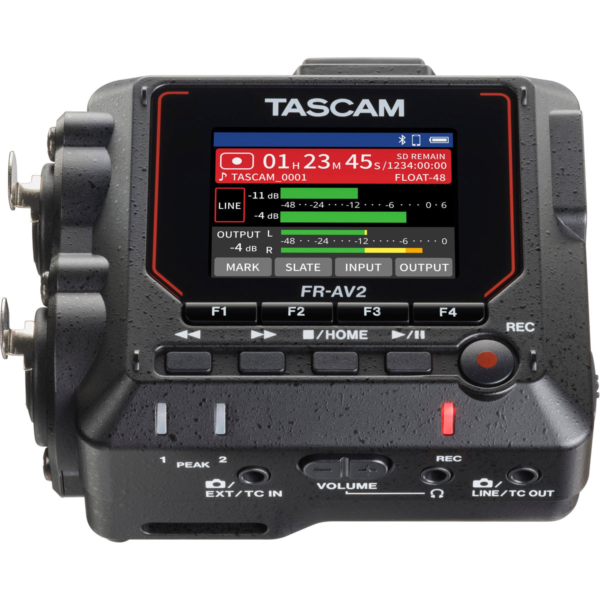 Tascam FR-AV2 32 Bit Float Recorder / Timecode Generator - View 5 | MusicMarket