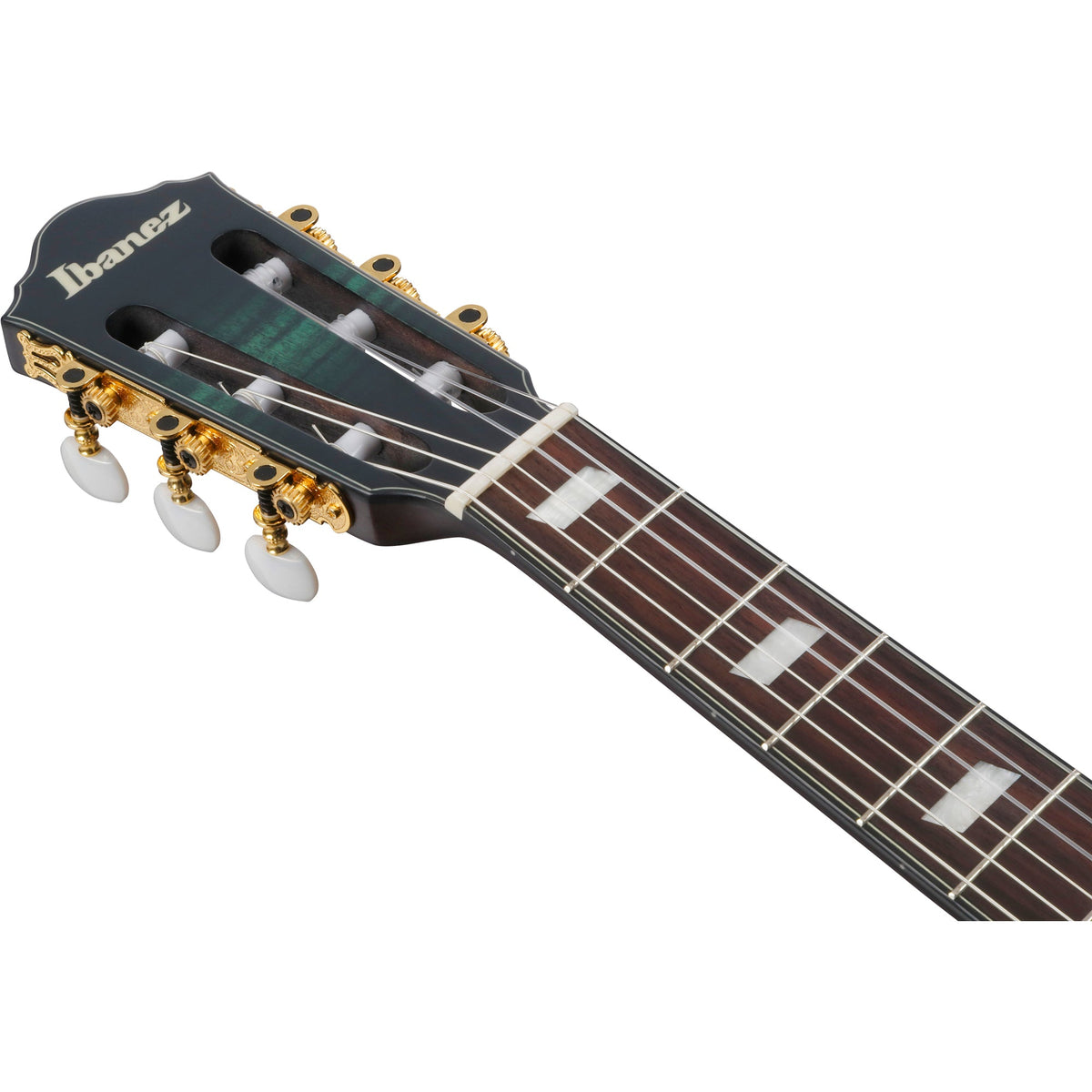 Ibanez FRH20FMN Acoustic Electric Guitar - Dark Emerald Burst - View 5 | MusicMarket