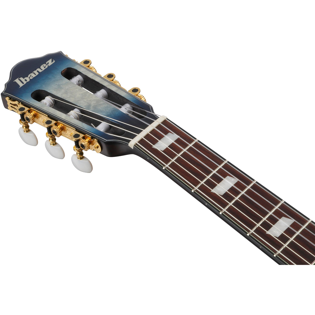 Ibanez FRH20QMN FRH Acoustic Electric Guitar - Cosmic Blue Sunburst - View 5 | MusicMarket