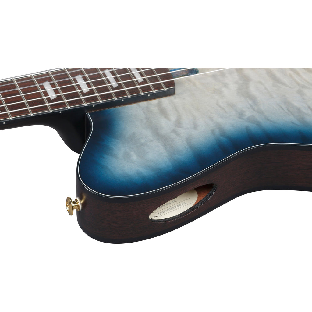 Ibanez FRH20QMN FRH Acoustic Electric Guitar - Cosmic Blue Sunburst - View 10 | MusicMarket