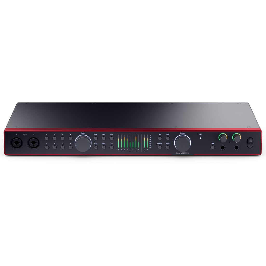 Focusrite Scarlett 18i20 4th Gen 18x20 USB Audio Interface - View 4 | MusicMarket