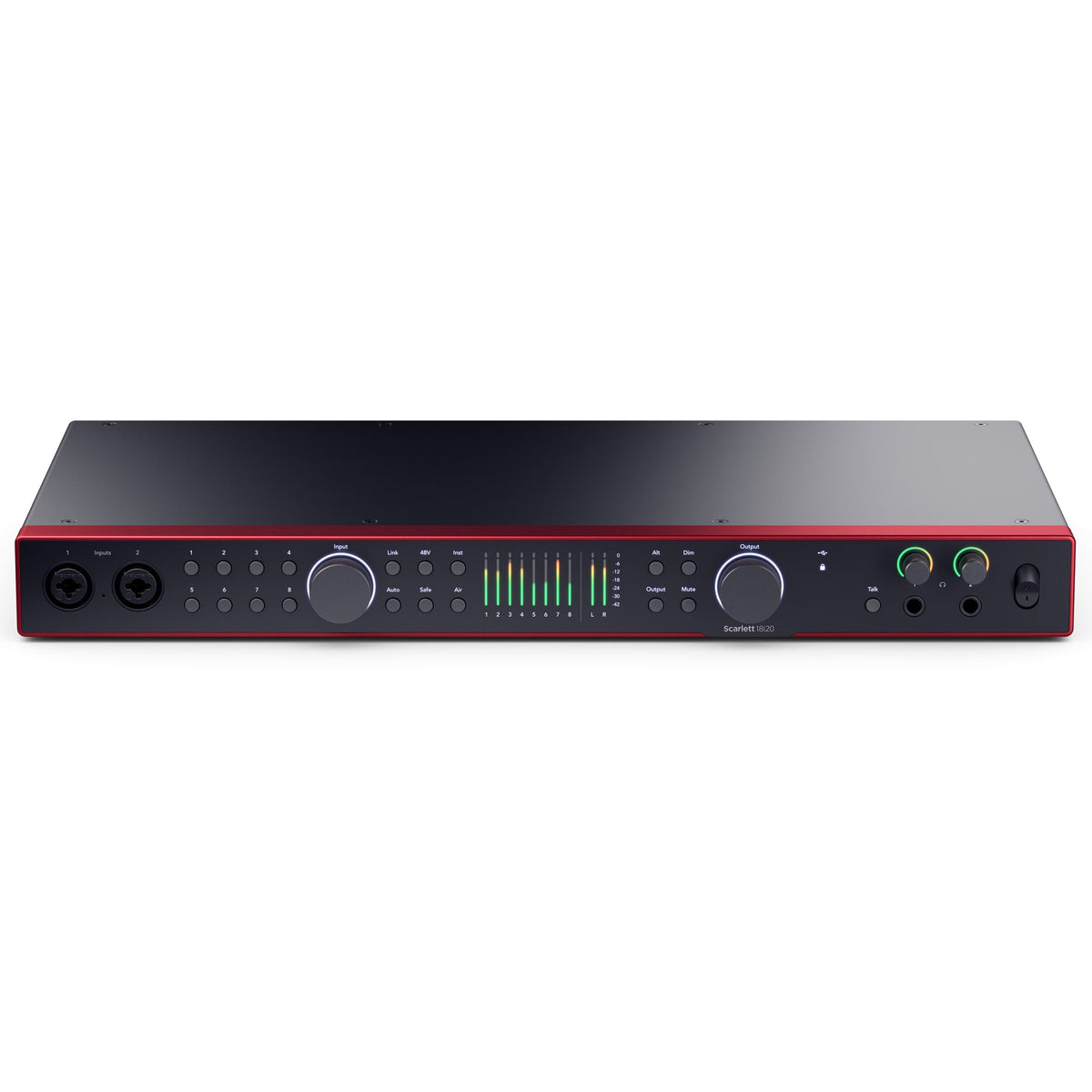 Focusrite Scarlett 18i20 4th Gen 18x20 USB Audio Interface - View 4 | MusicMarket