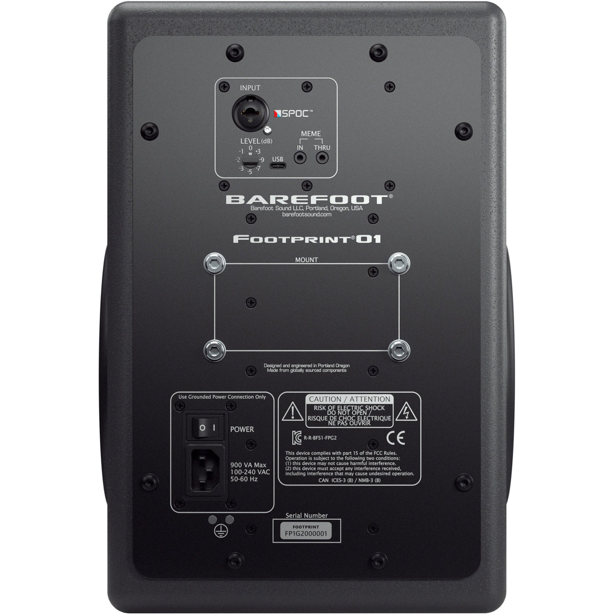 Barefoot Sound Footprint 01 Second Generation - View 5 | MusicMarket