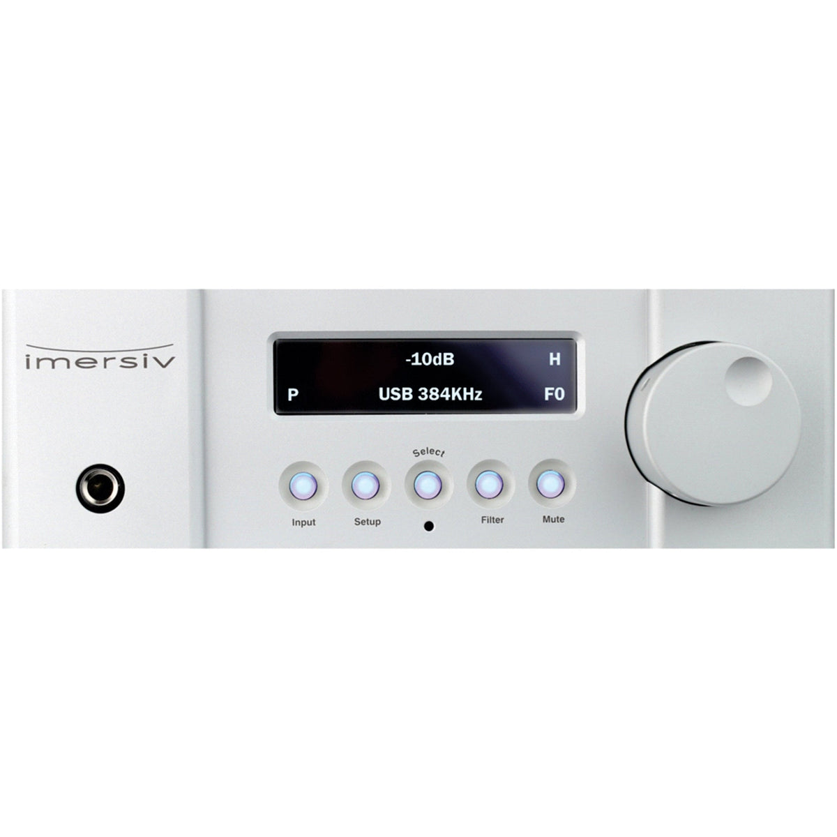Imersiv D-1 28-Bit DAC - Silver - MusicMarket