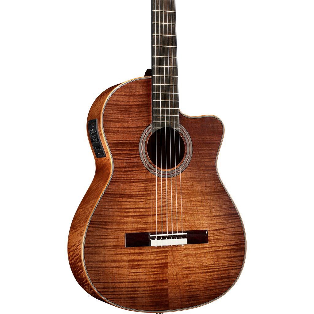 Cordoba Fusion 12 Acoustic Electric Guitar - Cinnamon Burst - View 7 | MusicMarket
