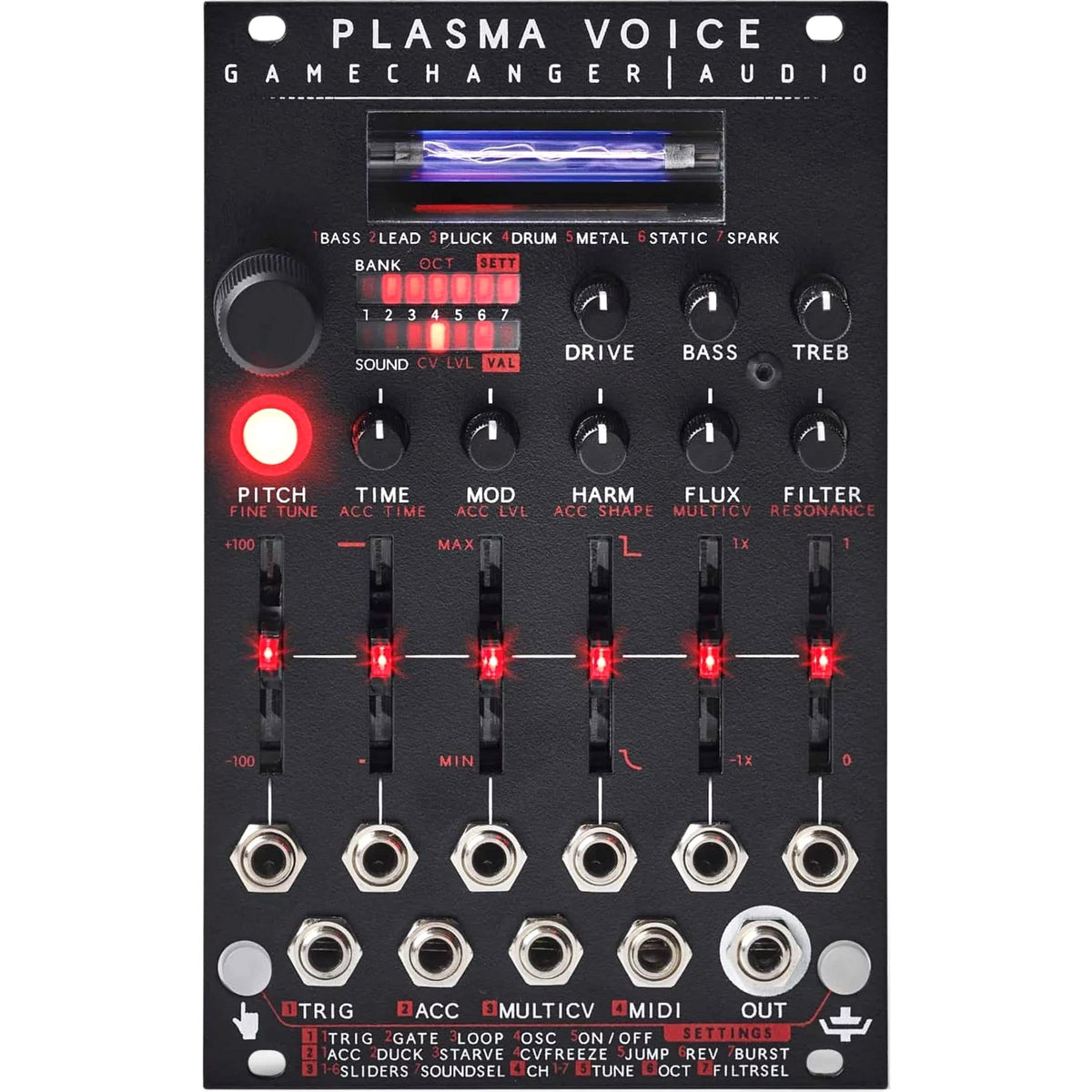 Gamechanger Audio PLASMA VOICE Synthesizer Eurorack Module - MusicMarket