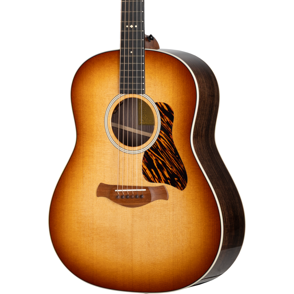 Taylor Gold Label 717e Acoustic Electric Guitar - Sunburst w/ Firestripe Pickguard - View 11 | MusicMarket