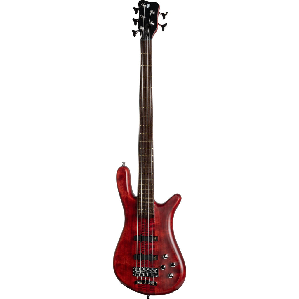 Warwick Pro Streamer Stage I 5 String Bass - Burgundy Red Transparent Satin - View 3 | MusicMarket