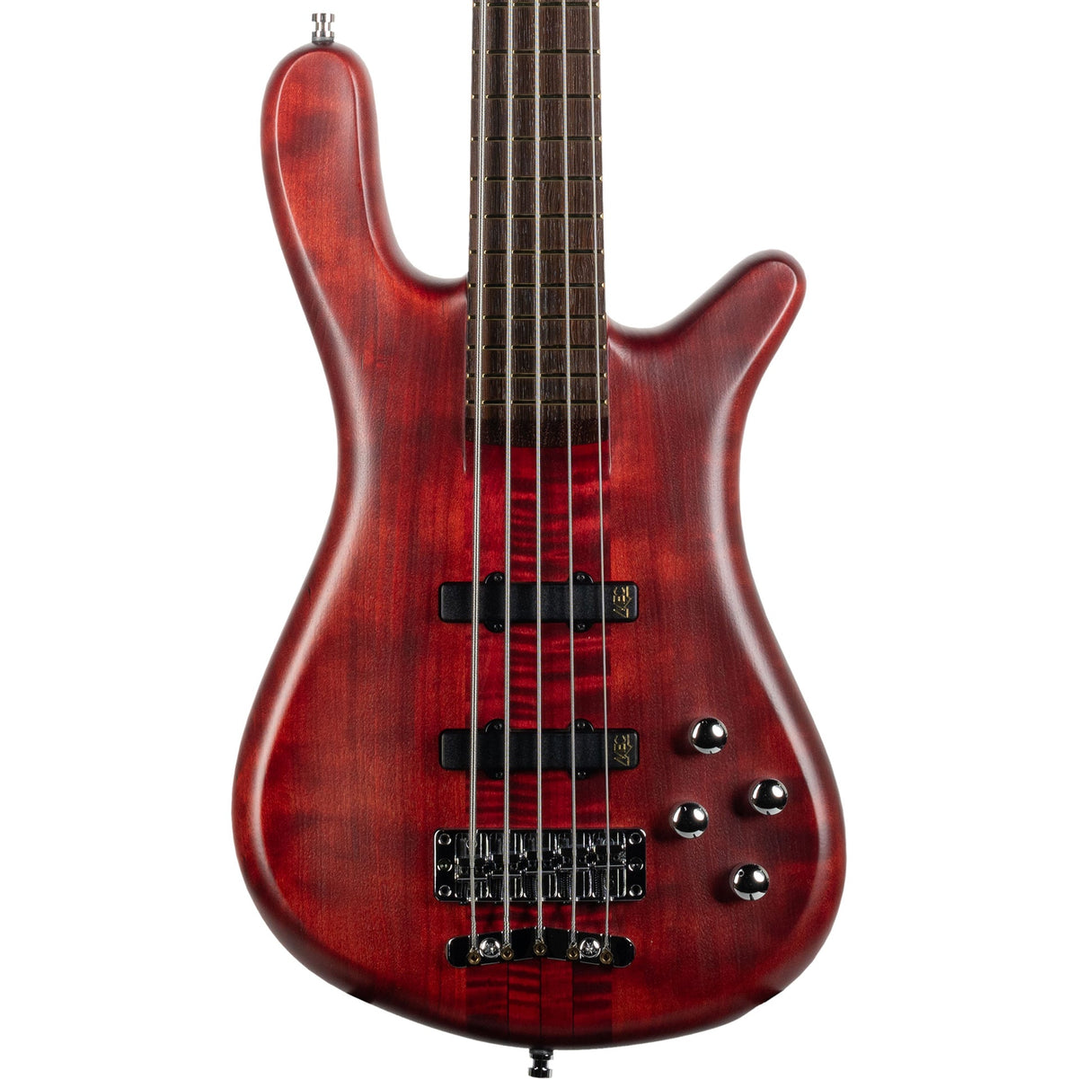 Warwick Pro Streamer Stage I 5 String Bass - Burgundy Red Transparent Satin - MusicMarket
