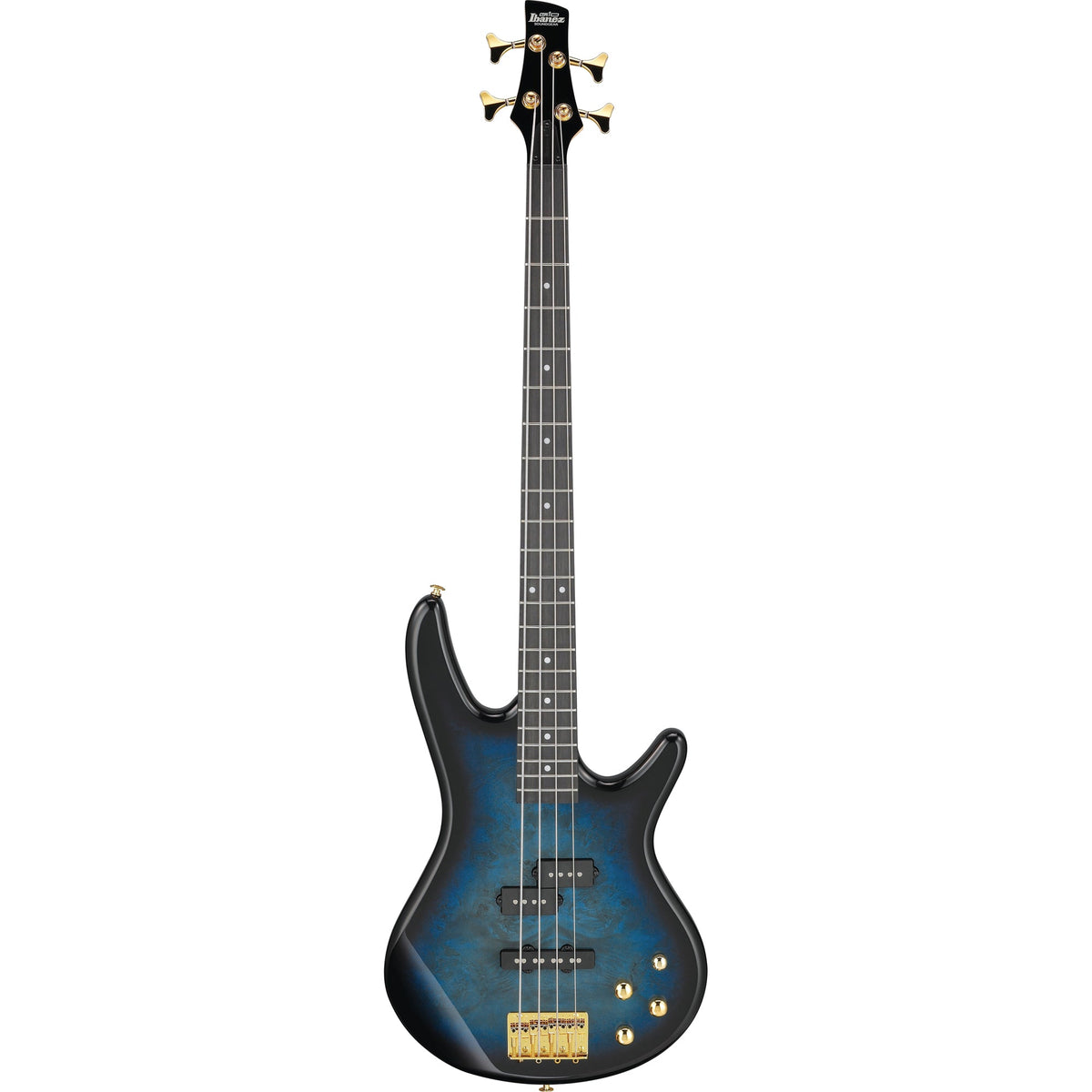 Ibanez GSR200PC Gio SR 4-String Electric Bass - Transparent Marine Burst - View 2 | MusicMarket