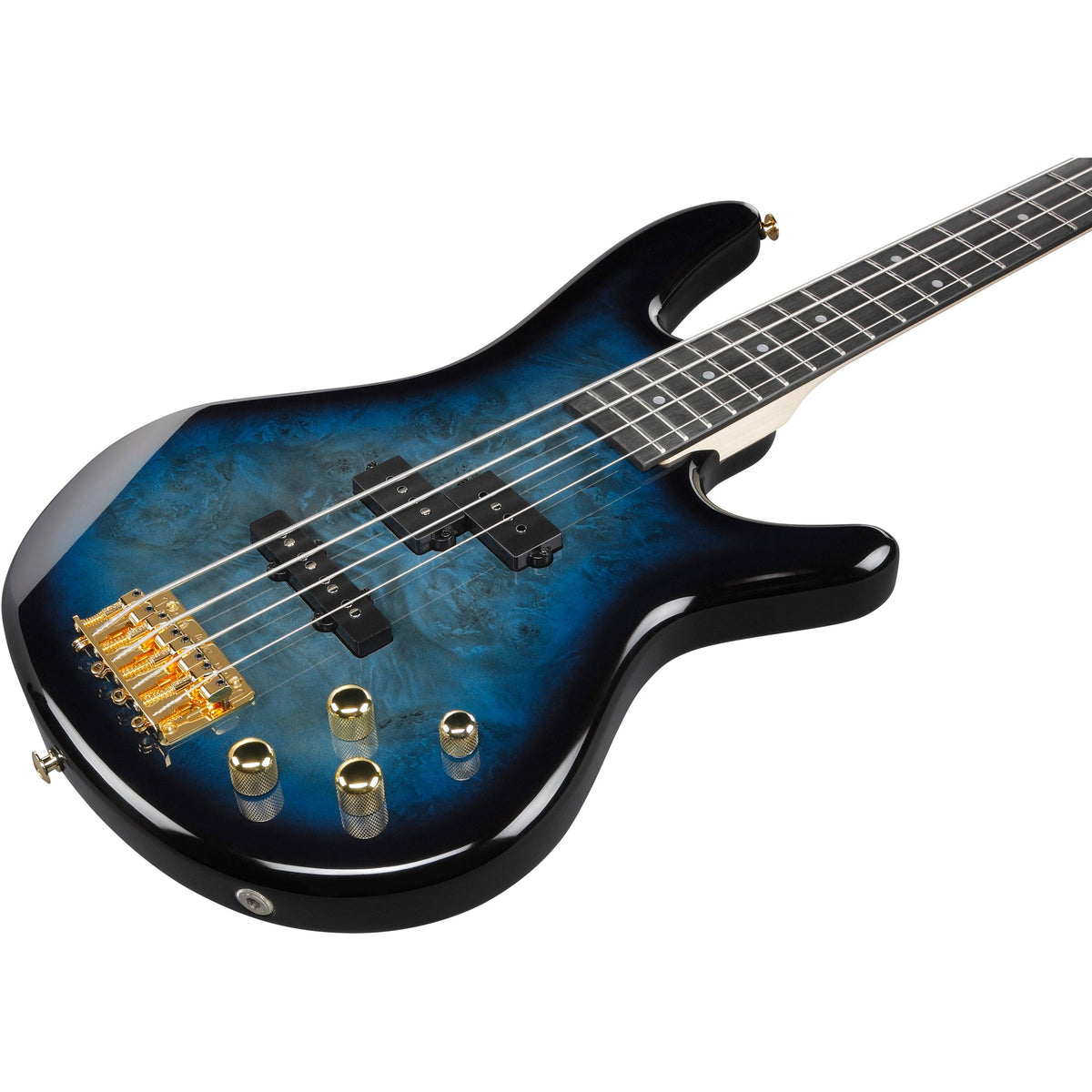 Ibanez GSR200PC Gio SR 4-String Electric Bass - Transparent Marine Burst - View 7 | MusicMarket