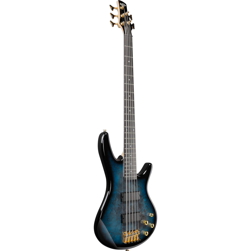 Ibanez GSR205PC Gio SR 5-String Electric Bass - Transparent Marine Burst - View 4 | MusicMarket