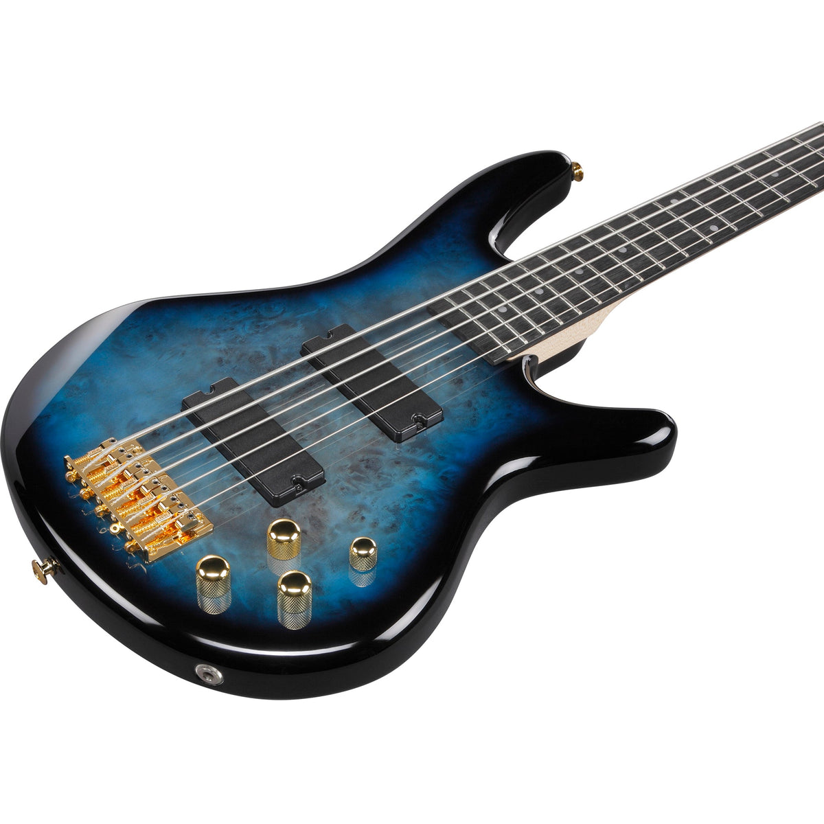 Ibanez GSR205PC Gio SR 5-String Electric Bass - Transparent Marine Burst - View 7 | MusicMarket