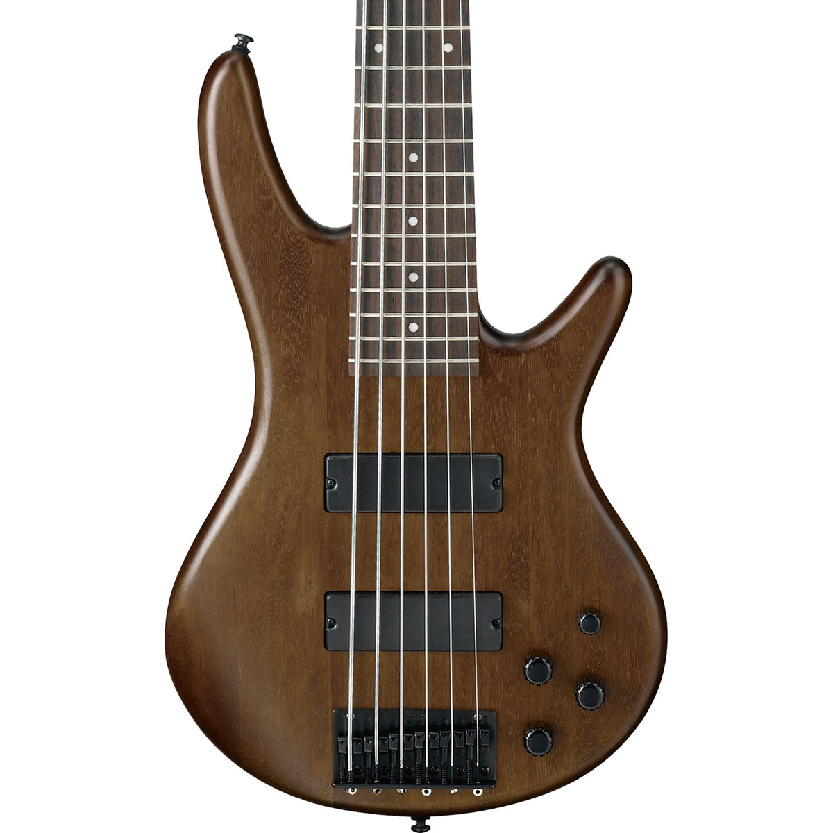 Ibanez GSR206BWNF Gio 6-String Bass, Walnut Flat Finish - MusicMarket