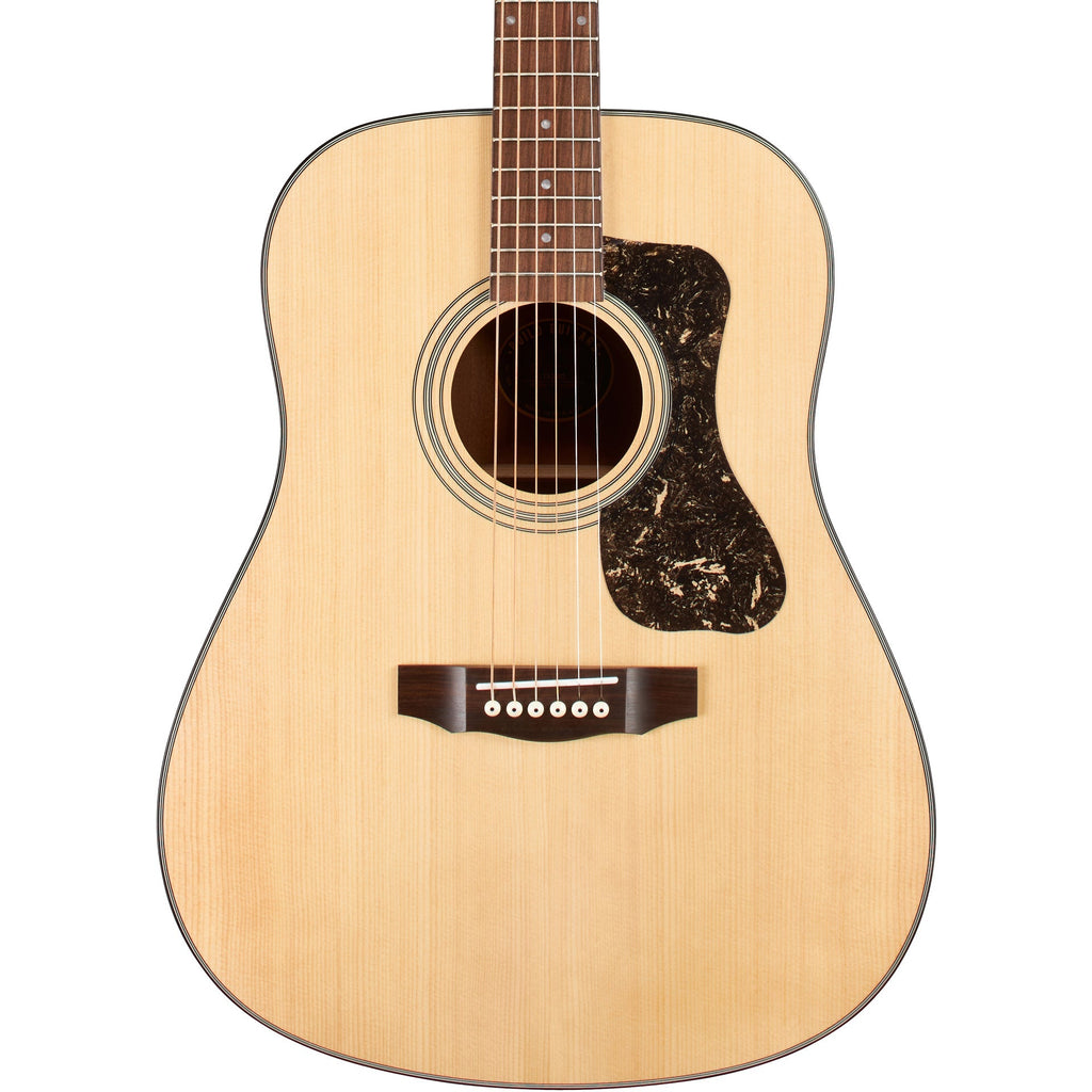 Guild D-340 Natural Dreadnought Acoustic Guitar - Solid Spruce Top - MusicMarket