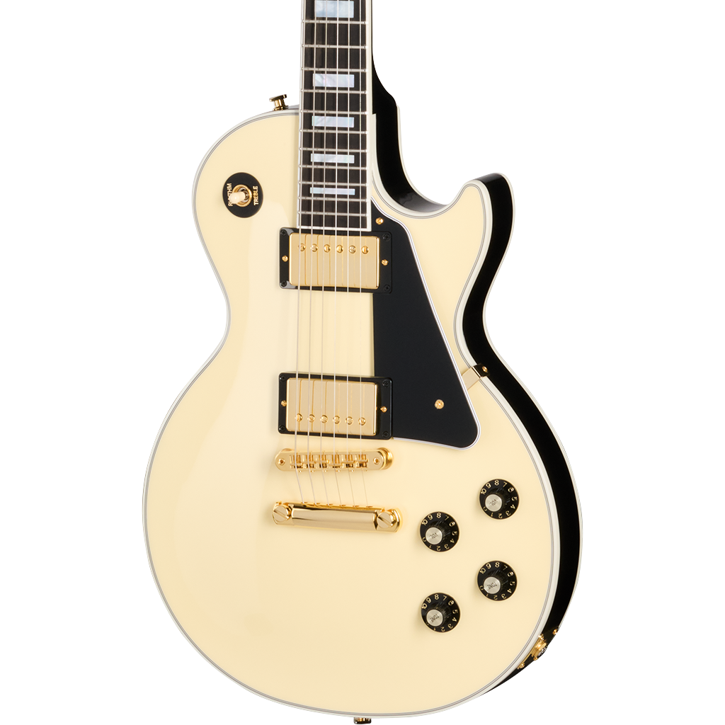 Gibson Les Paul Custom 70s Electric Guitar - Buttercream Top - MusicMarket
