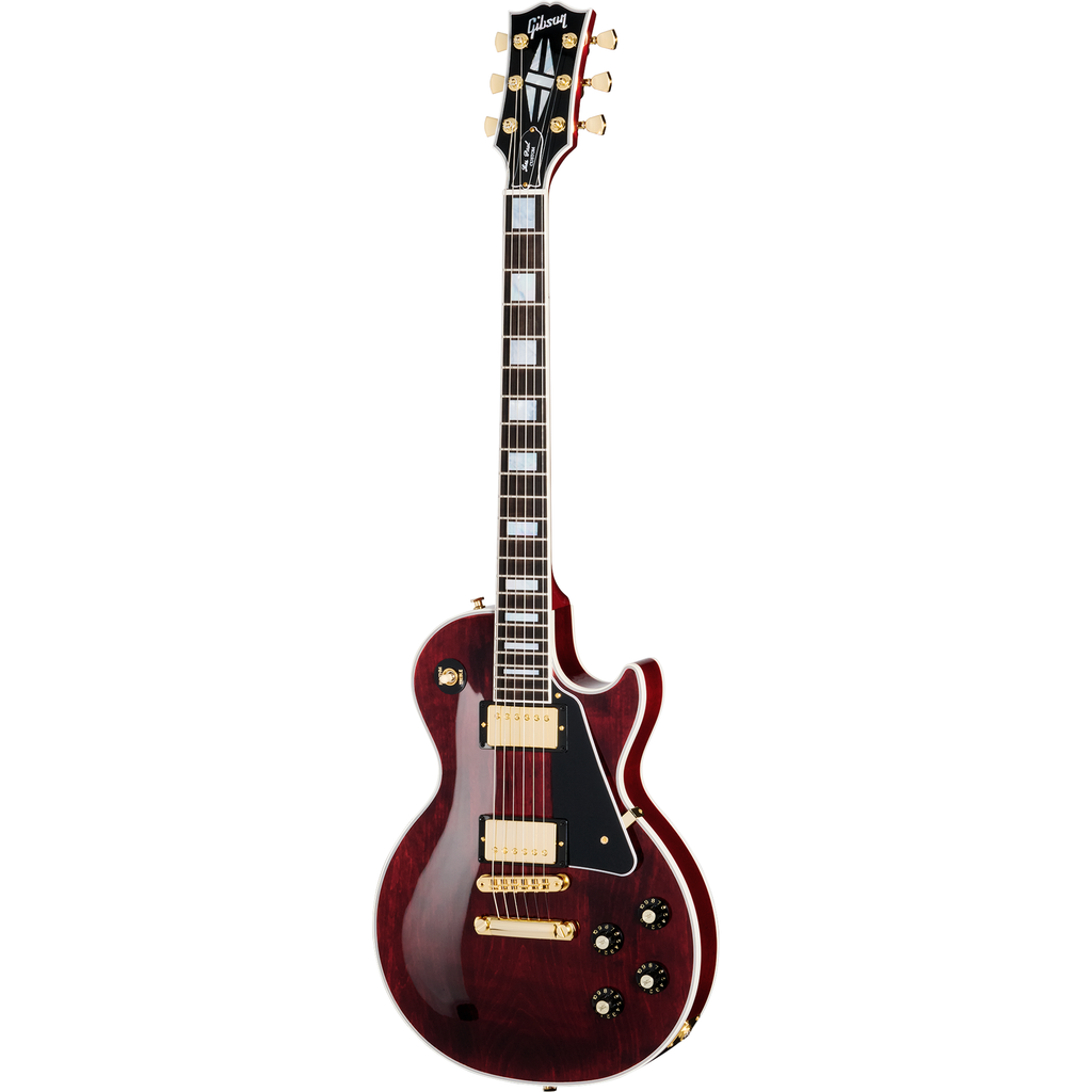 Gibson Les Paul Custom 70s Electric Guitar - Wine Red - View 2 | MusicMarket