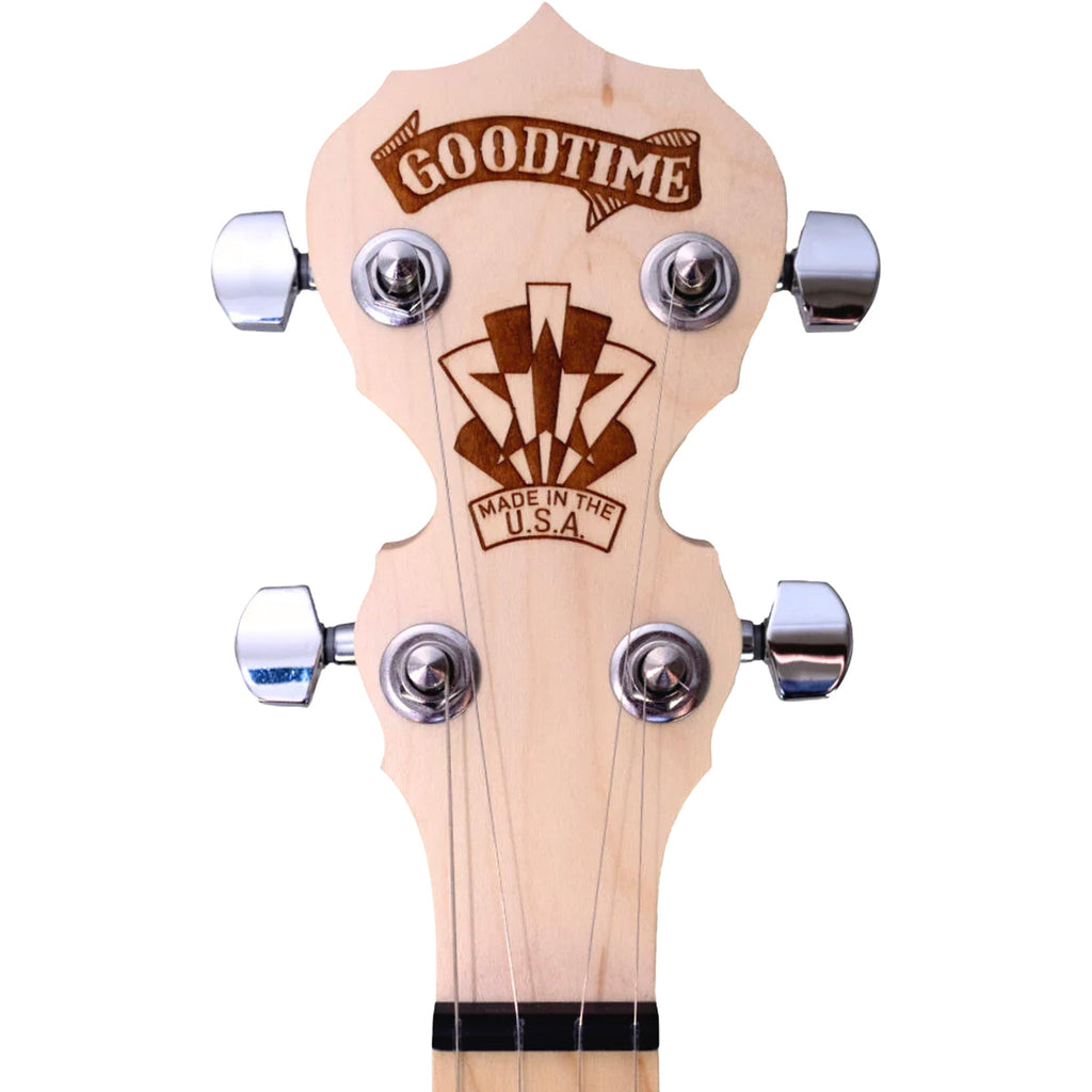 Deering Goodtime Two Deco 5-String Banjo with Resonator - View 9 | MusicMarket