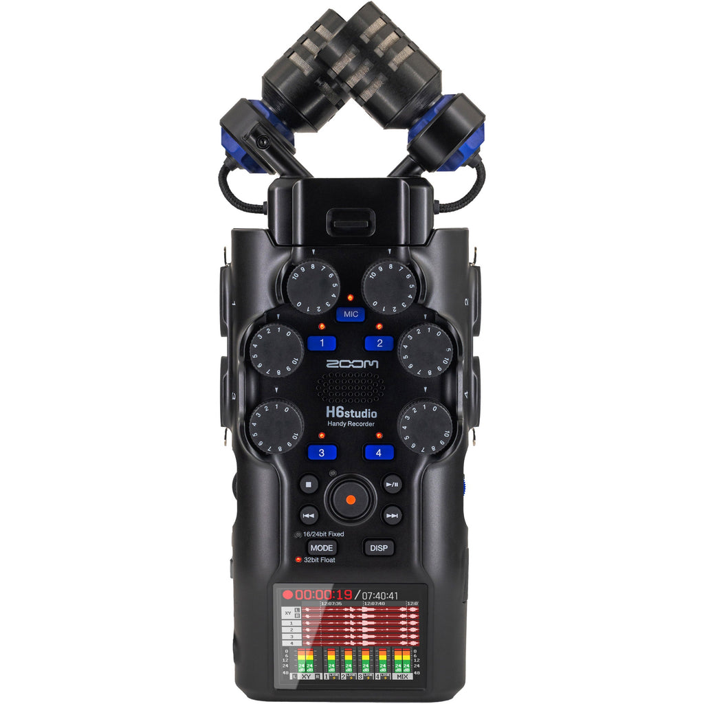 Zoom H6Studio Handheld Recorder - MusicMarket