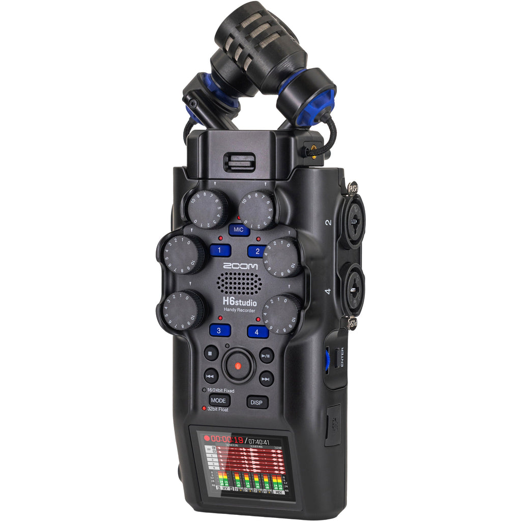 Zoom H6Studio Handheld Recorder - View 3 | MusicMarket