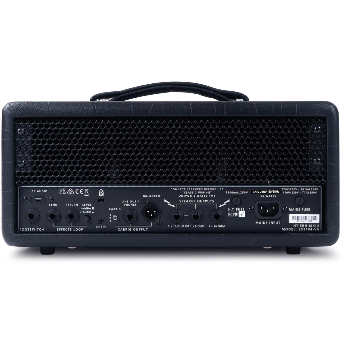 Blackstar HT-5RH MK3 5W Tube Guitar Amplifier Head - View 4 | MusicMarket