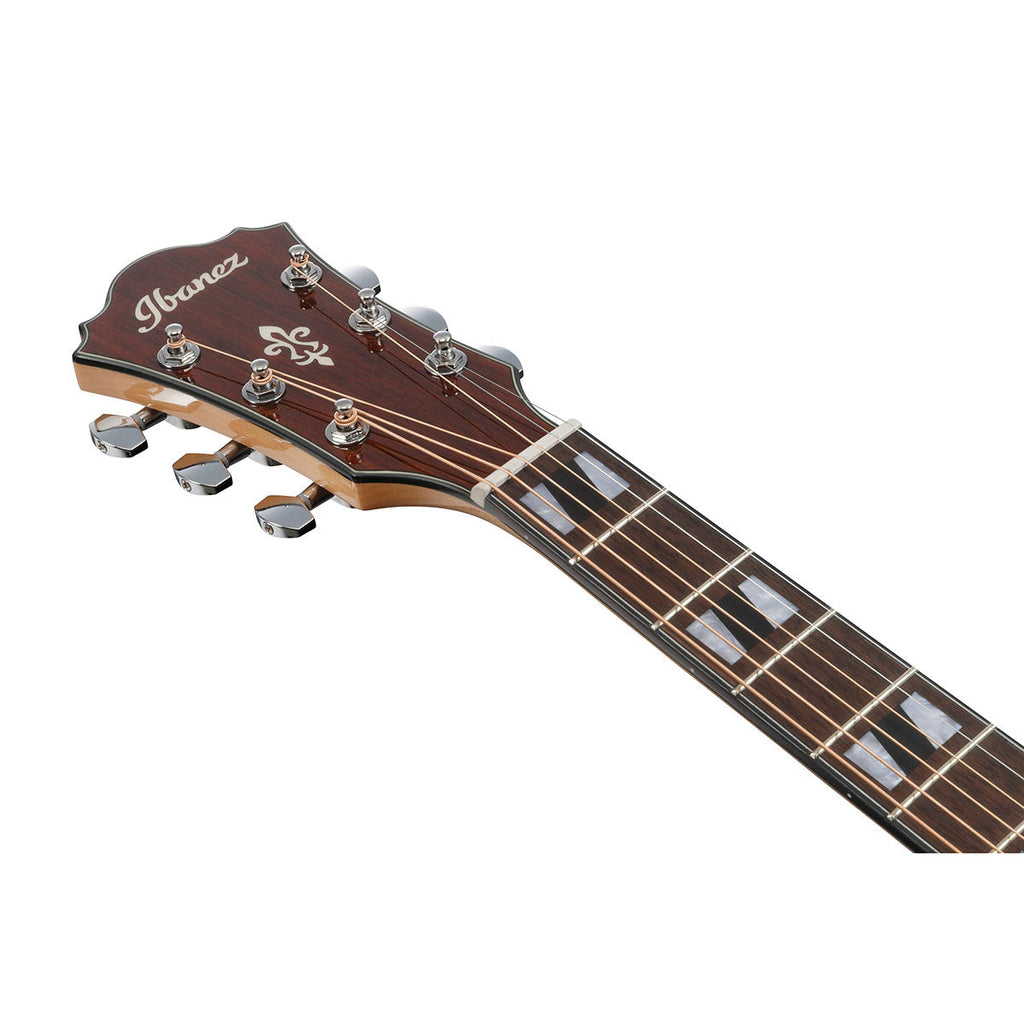 Ibanez AE Series Acoustic Electric Guitar, Natural - View 4 | MusicMarket