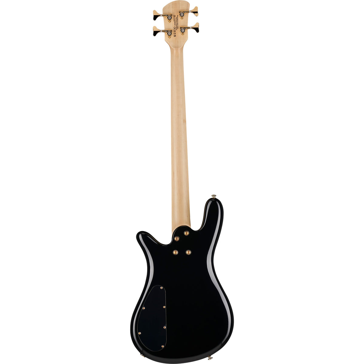 Spector Icon NS-2 Bolt-on Electric Bass - Black Gloss w/ Gig Bag - View 3 | MusicMarket