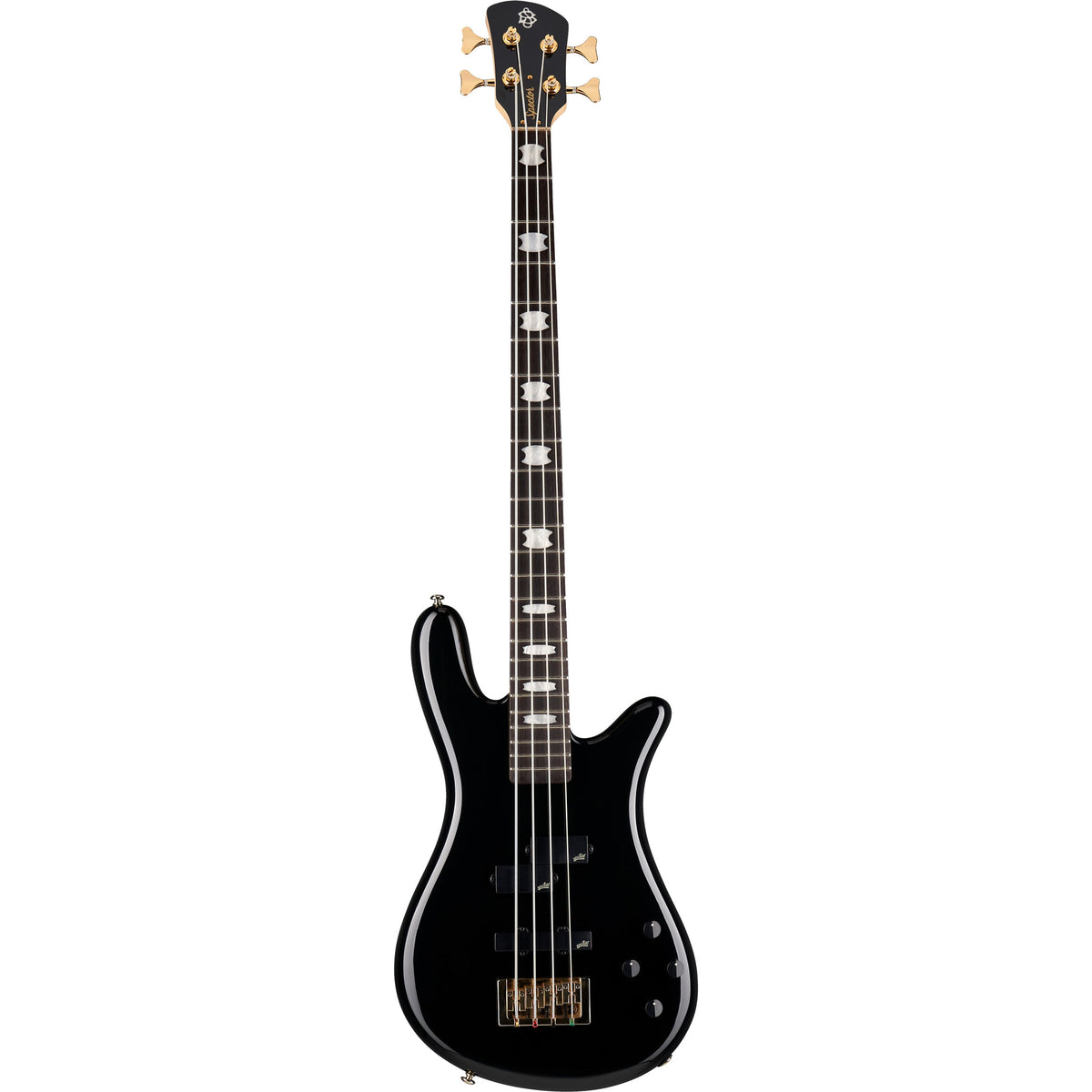 Spector Icon NS-2 Bolt-on Electric Bass - Black Gloss w/ Gig Bag - View 2 | MusicMarket