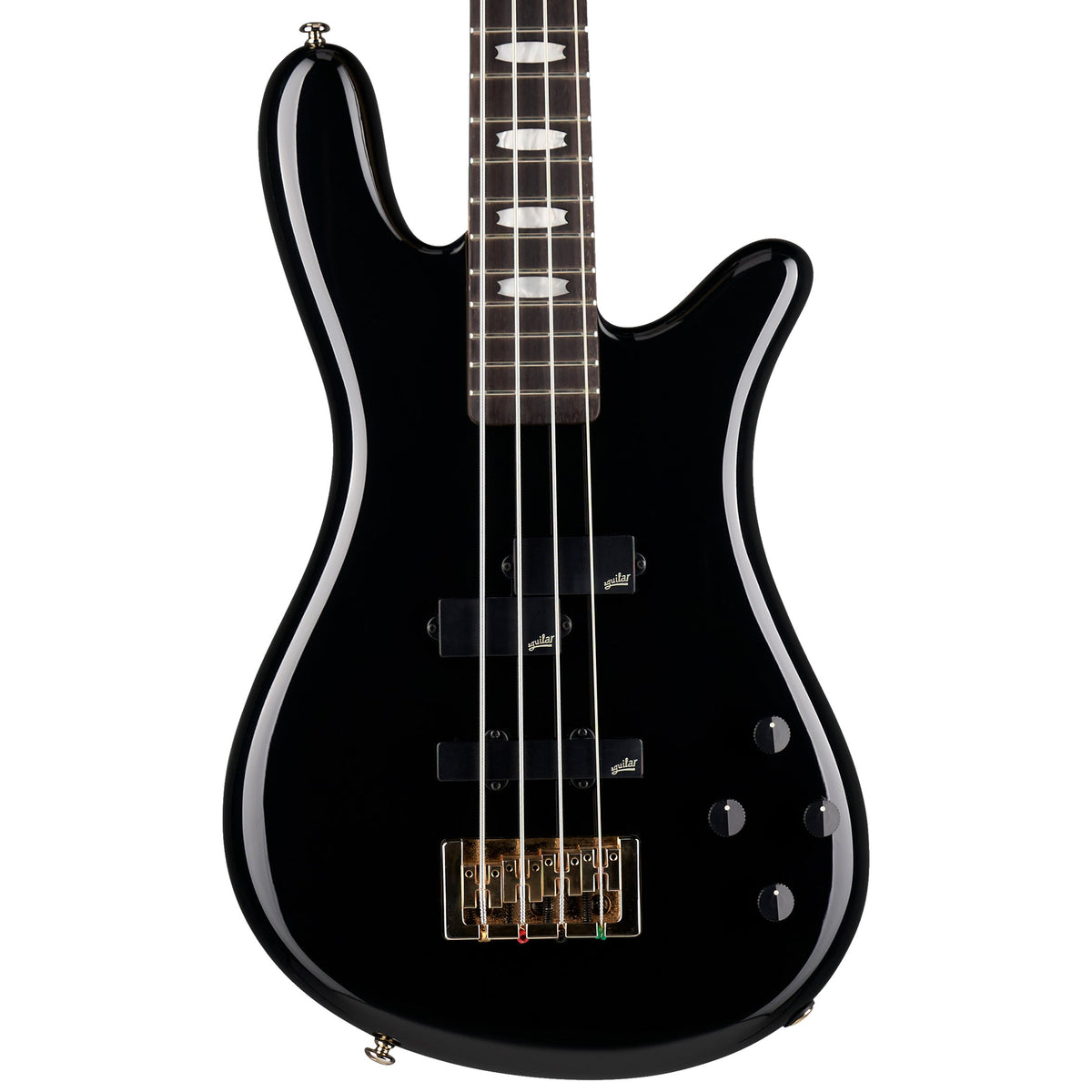 Spector Icon NS-2 Bolt-on Electric Bass - Black Gloss w/ Gig Bag - MusicMarket