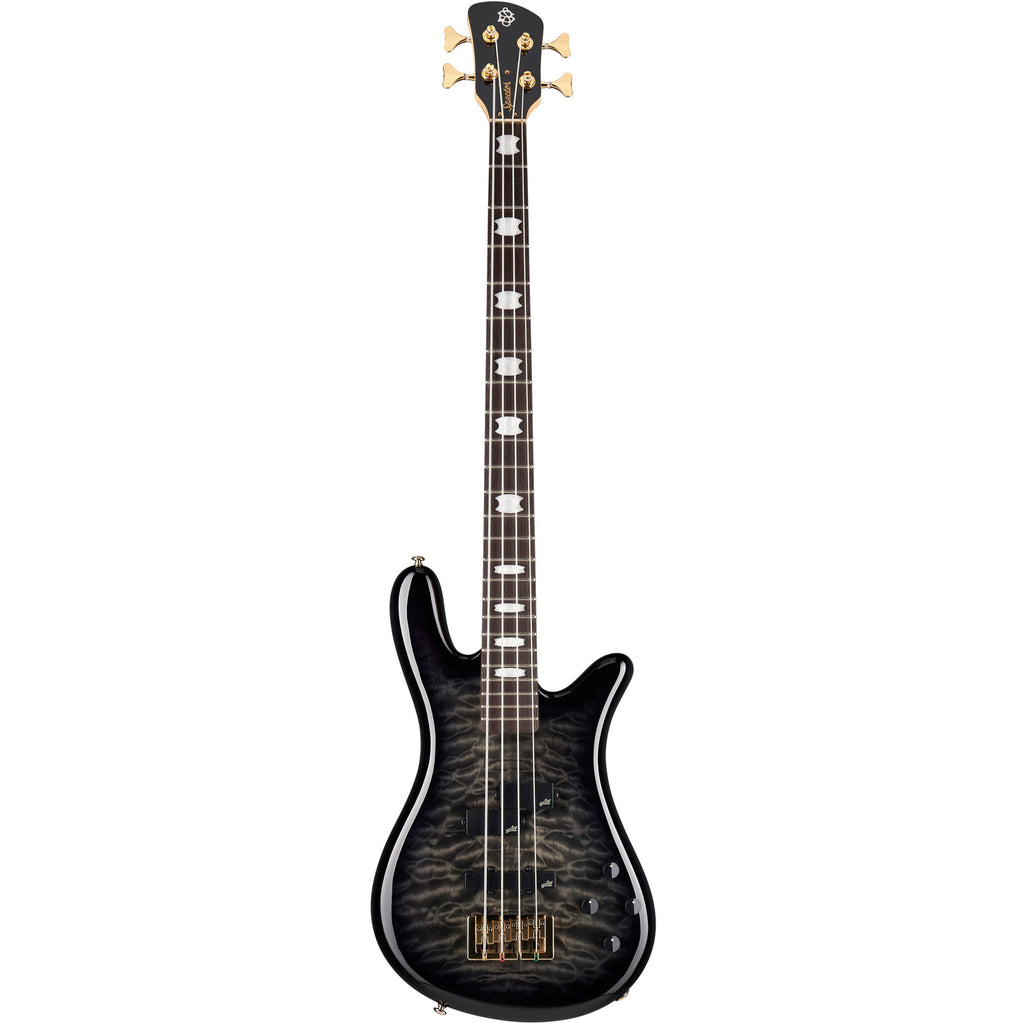 Spector Icon NS-2 Bolt-on Electric Bass - Black Stain Gloss w/ Gig Bag - View 2 | MusicMarket