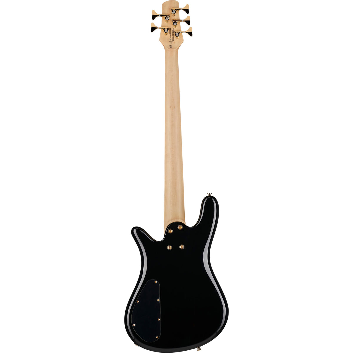 Spector Icon NS-5 Bolt-on Electric Bass - Black Gloss w/ Gig Bag - View 3 | MusicMarket
