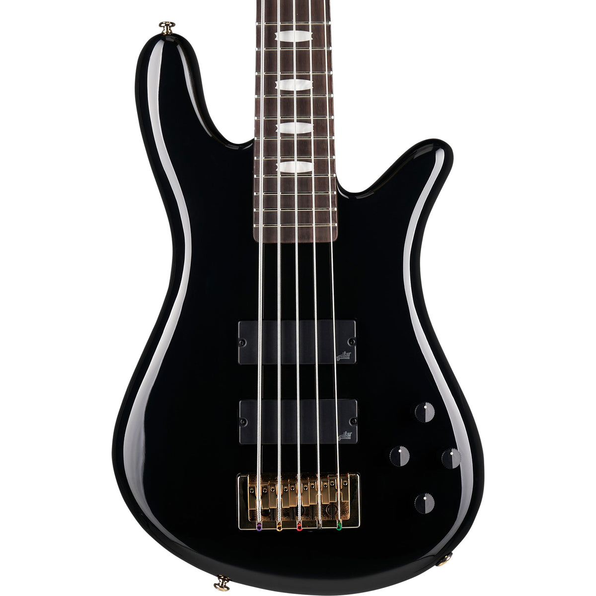 Spector Icon NS-5 Bolt-on Electric Bass - Black Gloss w/ Gig Bag - MusicMarket
