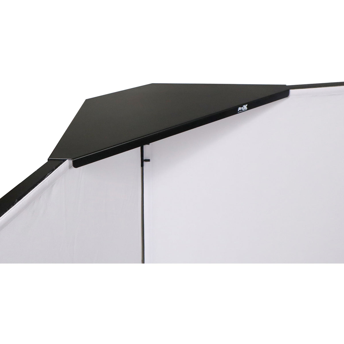 ProX XF-4X3048BMK3 4 Panel DJ Facade Black Panels - 4 Black & 4 White Scrims - View 7 | MusicMarket