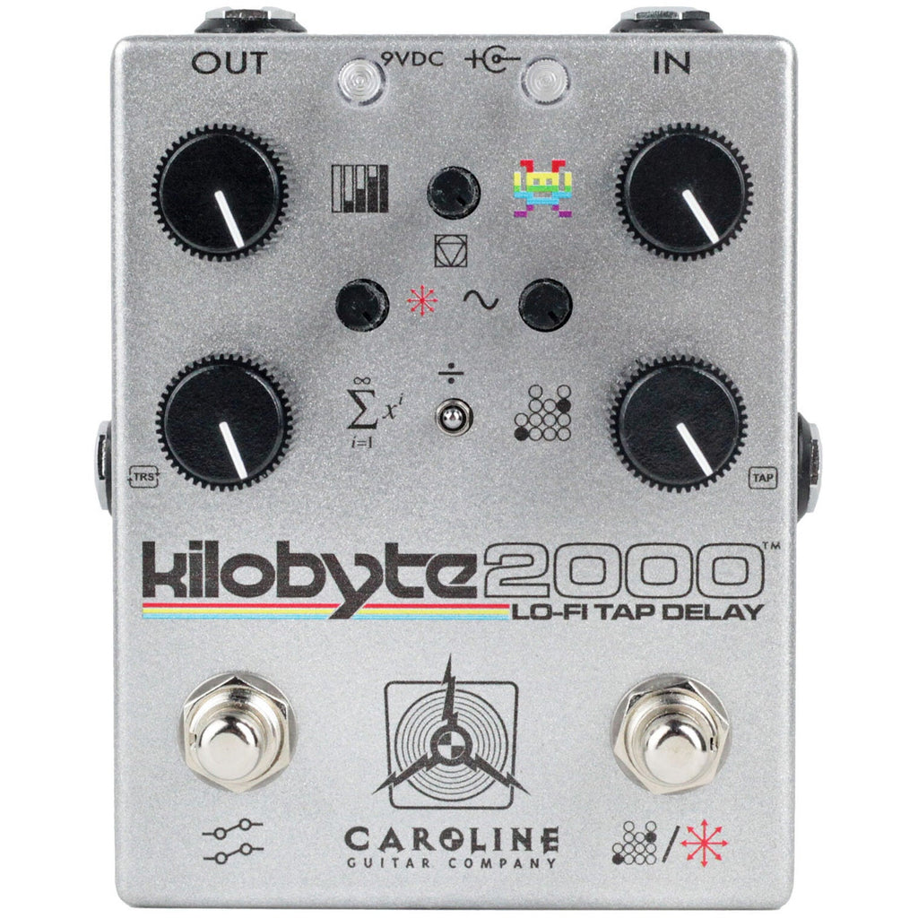 Caroline Guitar Company Kilobyte 2000 Lo-Fi Tap Delay Pedal - MusicMarket