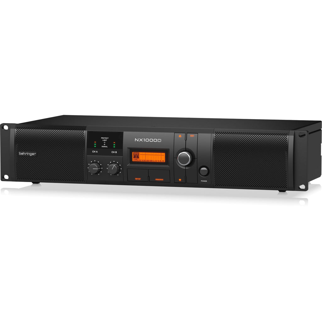 Behringer NX1000D Power Amplifier with DSP - View 2 | MusicMarket