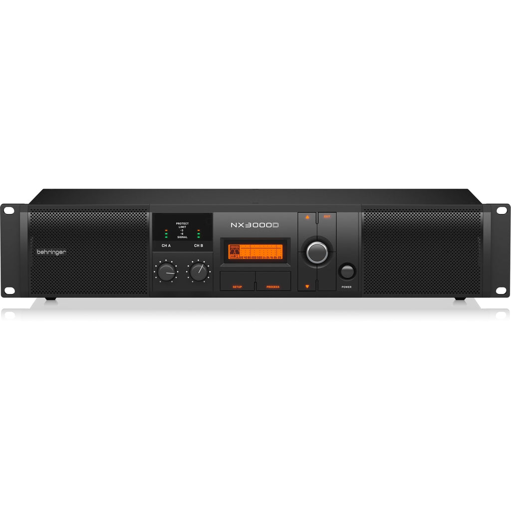Behringer NX3000D Ultra Lightweight Class D 3000W Power Amplifier - MusicMarket