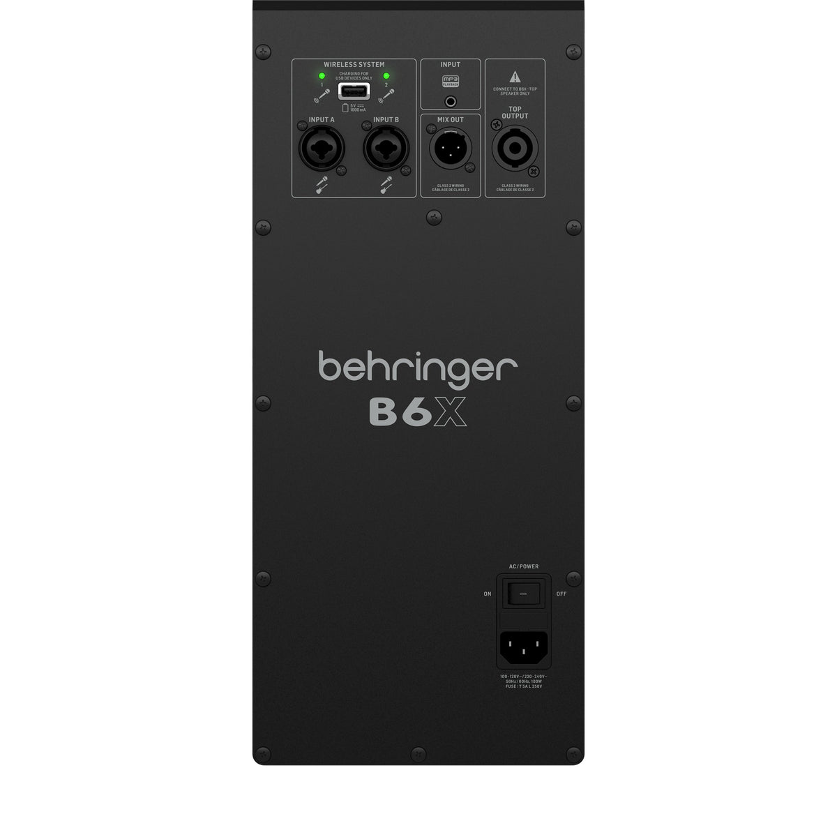 Behringer B6X Ultimate 800-Watt Powered Column Loudspeaker - View 6 | MusicMarket