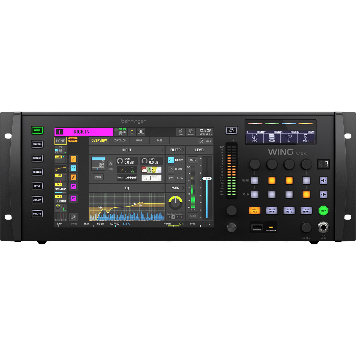 Behringer Wing Rack 48-Channel 28 Bus Full Stereo Digital Mixing Engine - MusicMarket