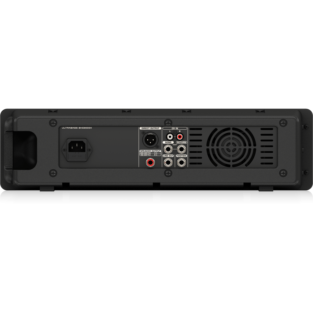 Behringer ULTRABASS BXD3000H Bass Amplifier Head - View 4 | MusicMarket