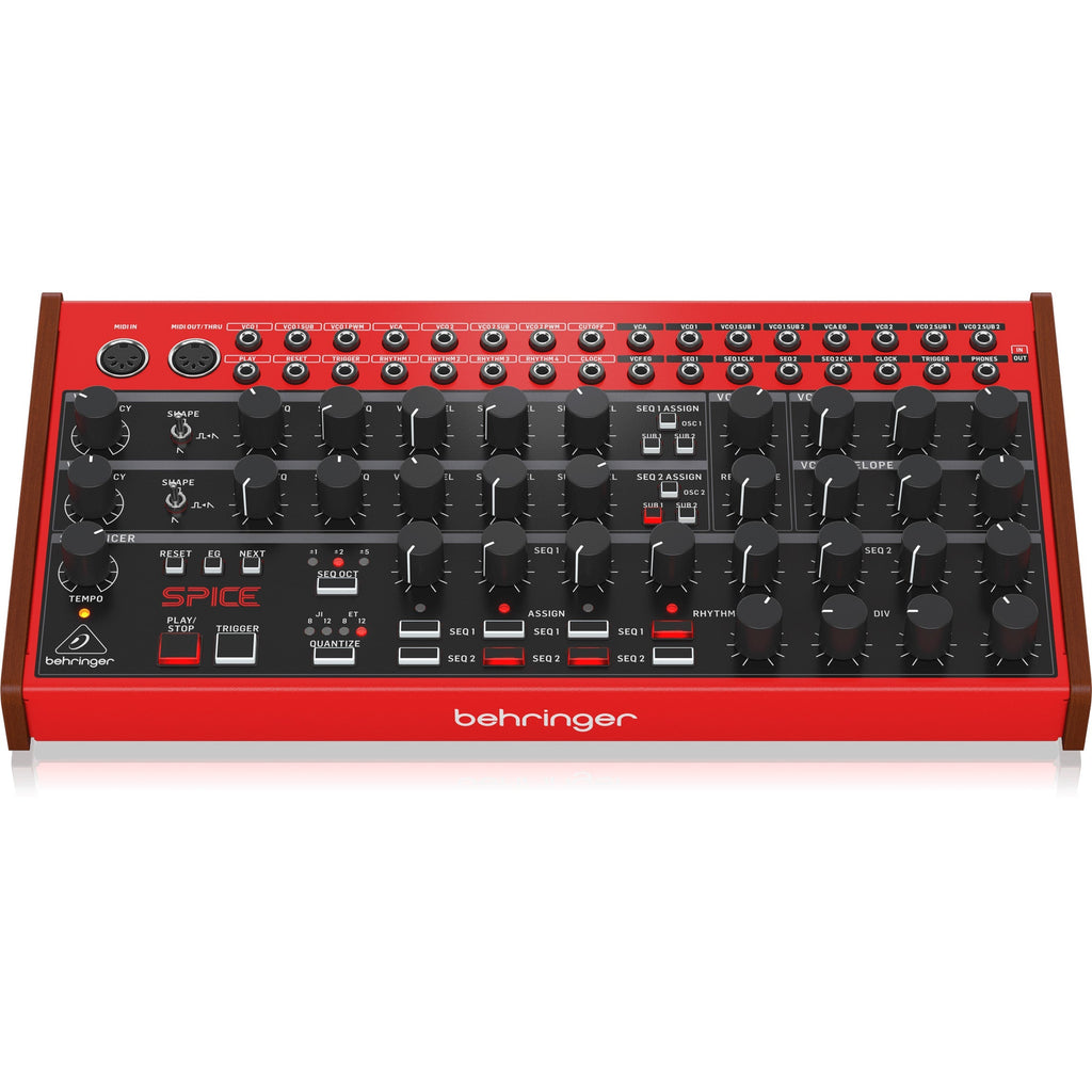 Behringer Spice Analog Semi-Modular Polyrhythmic Synthesizer - View 3 | MusicMarket