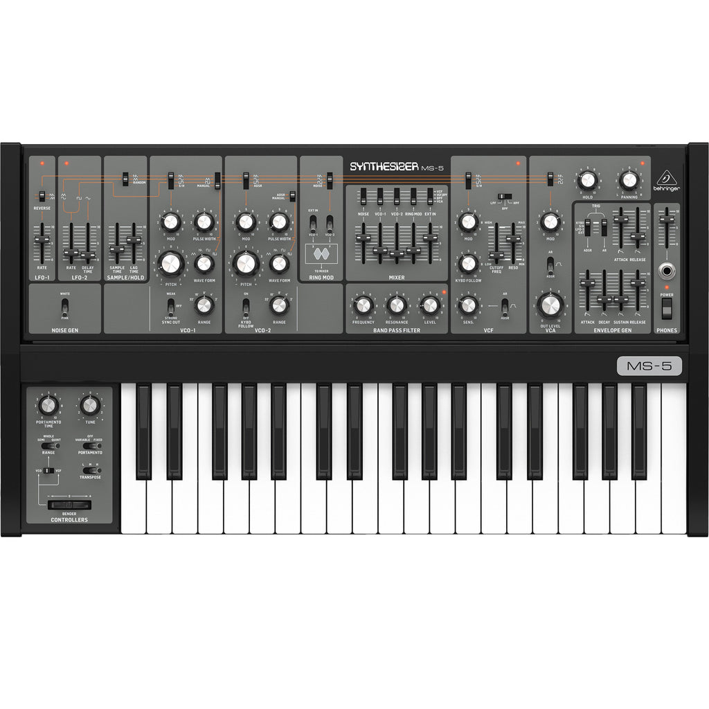 Behringer MS-5 Analog Synthesizer - MusicMarket