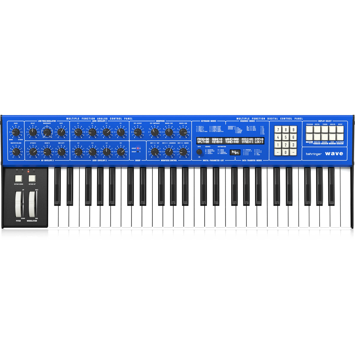 Behringer Wave - 8-Voice Multi-Timbral Hybrid Synthesizer - MusicMarket