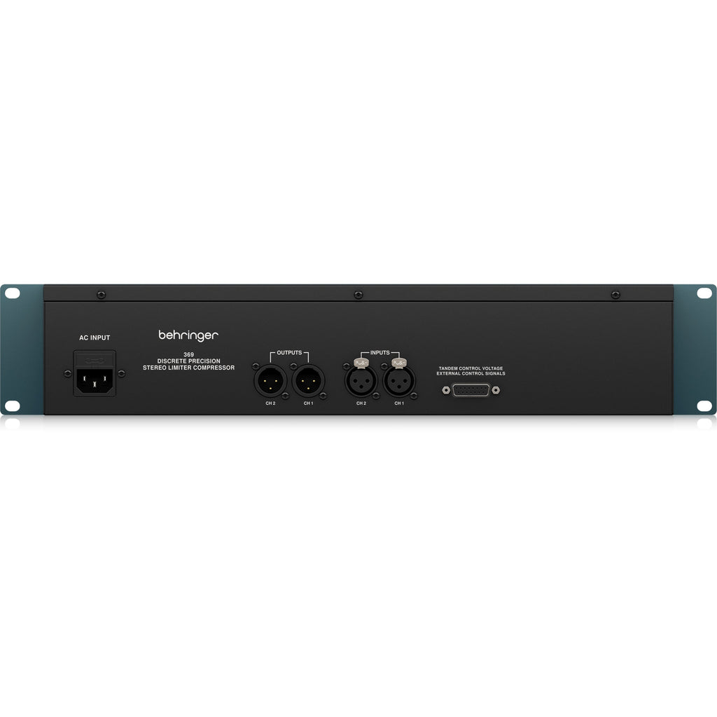 Behringer 369 Classic 2-Channel Precision Stereo Compressor and Limiter - View 2 | MusicMarket