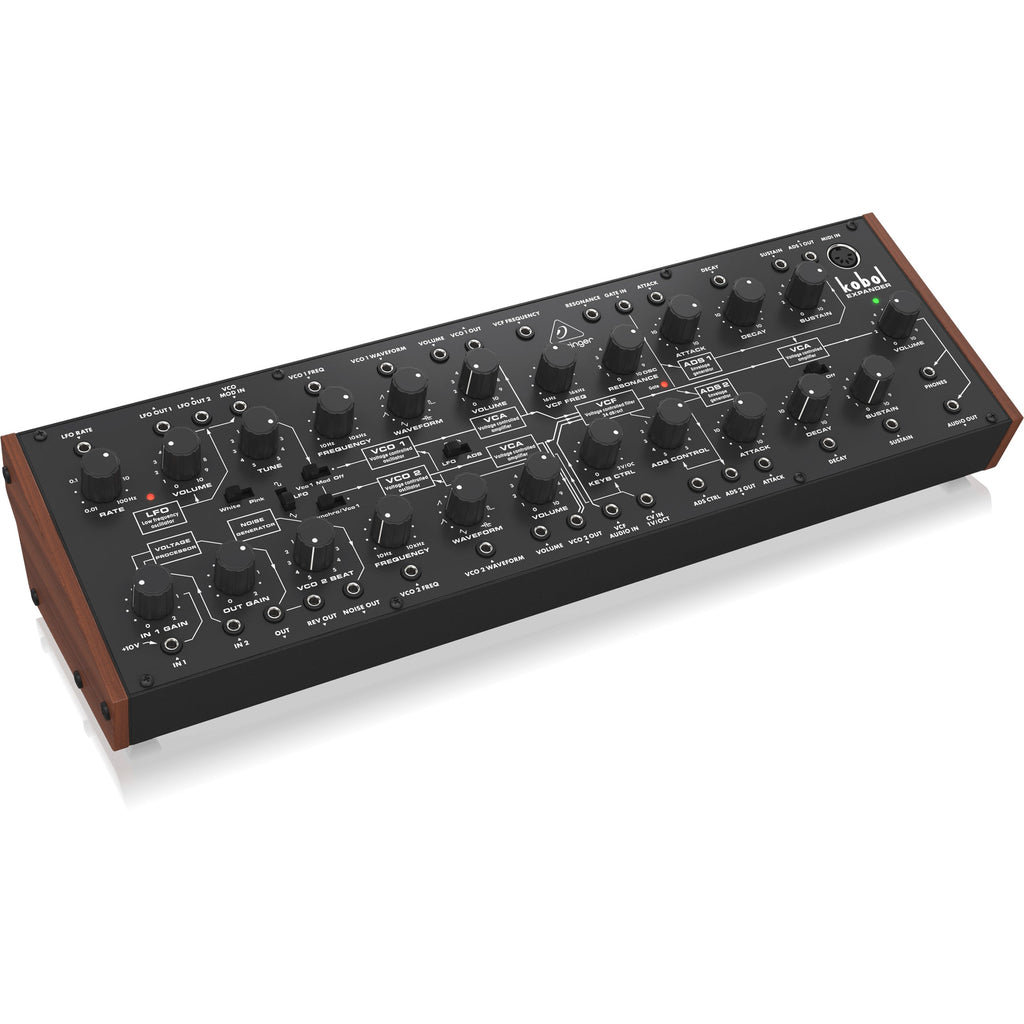Behringer Kobol Expander Analog Semi-Modular Synthesizer with 2 VCOs - View 3 | MusicMarket
