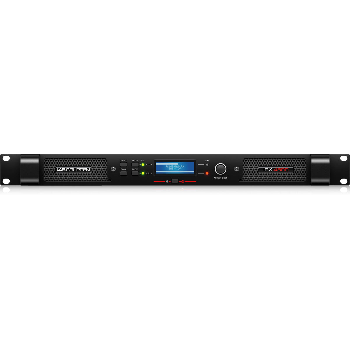 Lab Gruppen IPX 4800 Compact 4800-Watt 2-Channel DSP-Controlled Power Amplifier - MusicMarket