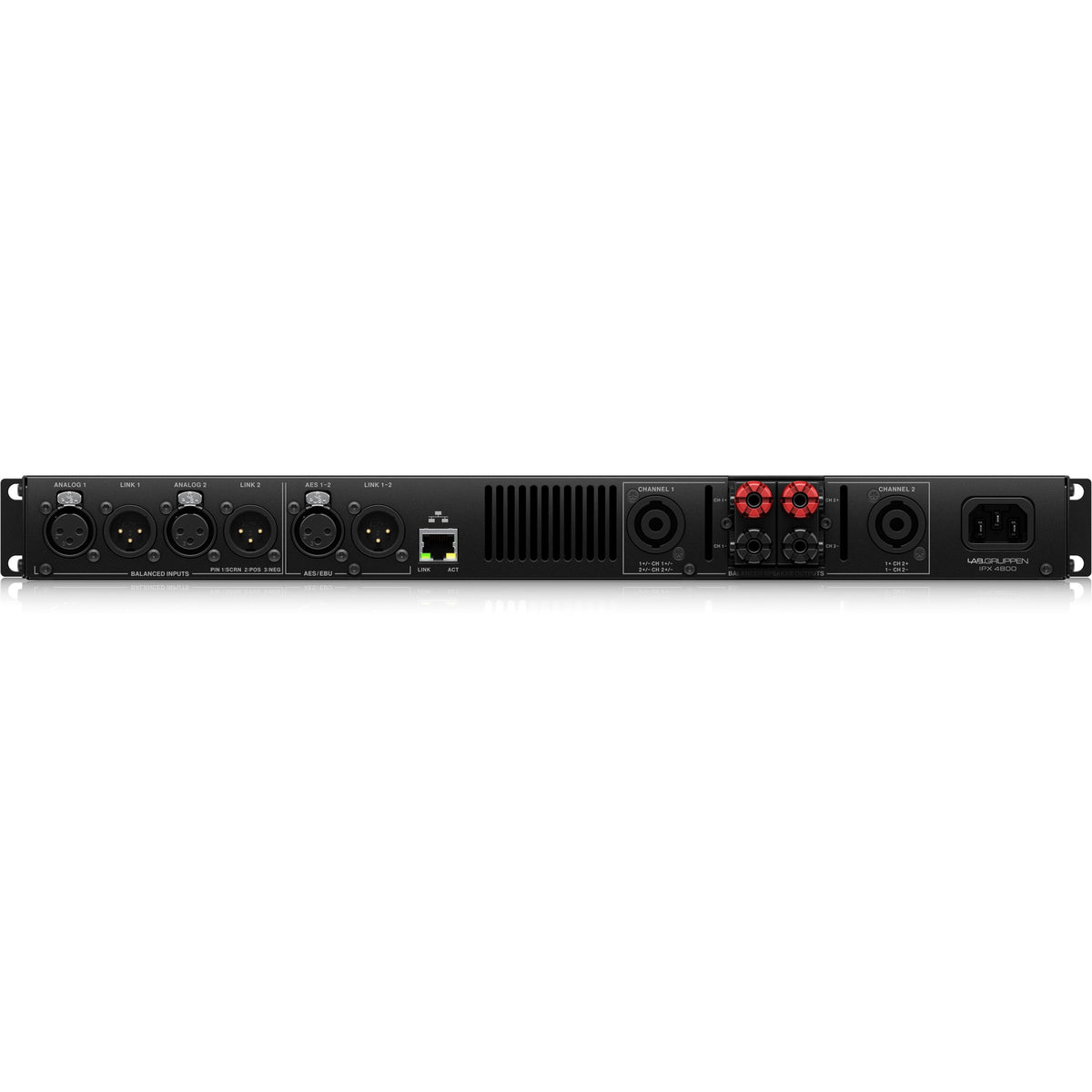 Lab Gruppen IPX 4800 Compact 4800-Watt 2-Channel DSP-Controlled Power Amplifier - View 3 | MusicMarket