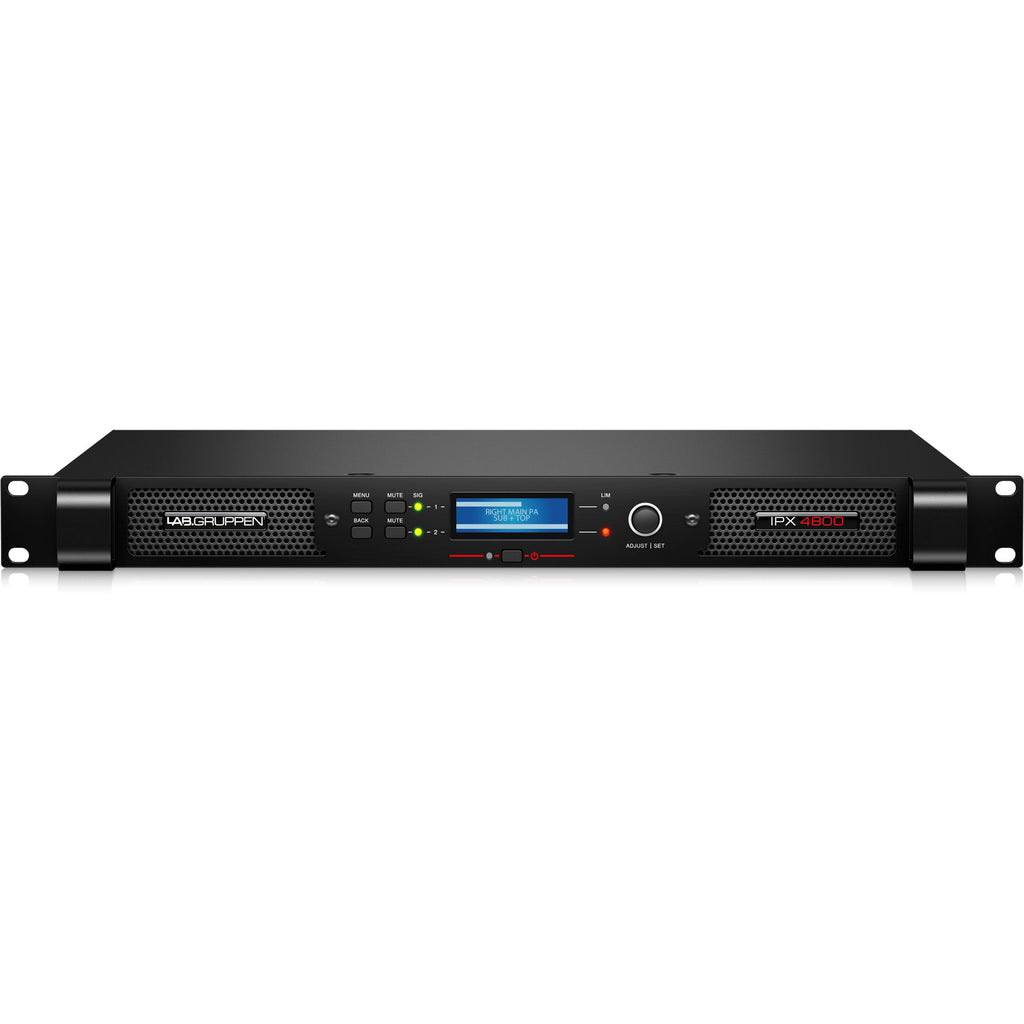 Lab Gruppen IPX 4800 Compact 4800-Watt 2-Channel DSP-Controlled Power Amplifier - View 5 | MusicMarket