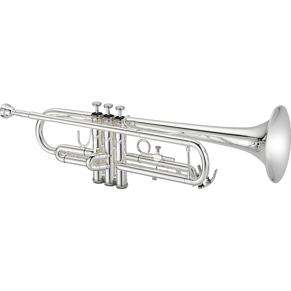 Jupiter JTR700SA Silver Plated Bb Standard Trumpet - View 2 | MusicMarket