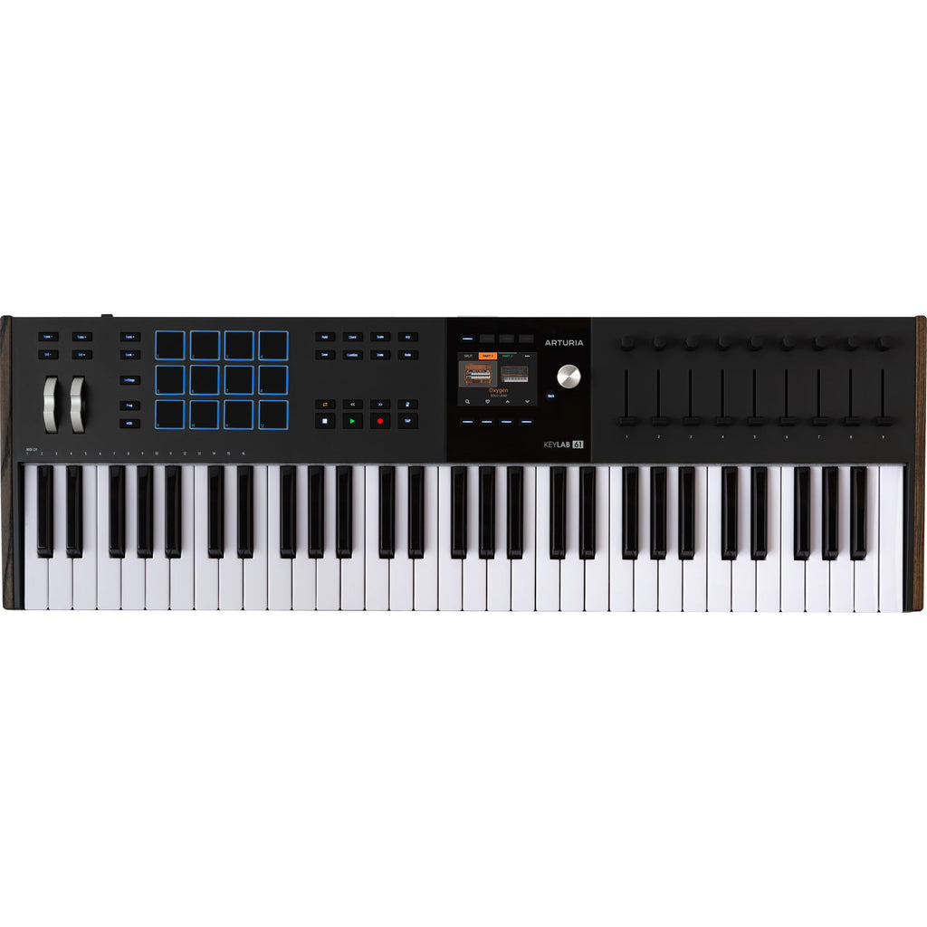 Arturia Keylab 61 MK3 Midi Controller - Black - MusicMarket